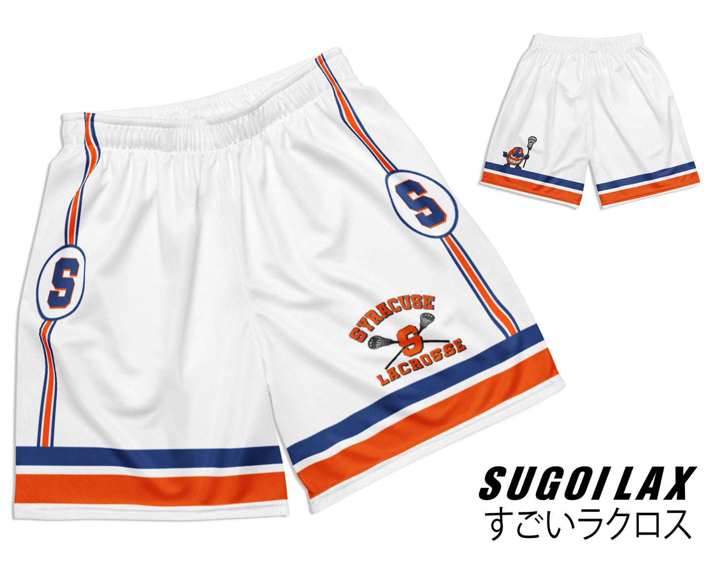 SYRACUSE LACROSSE - Premium Mesh shorts