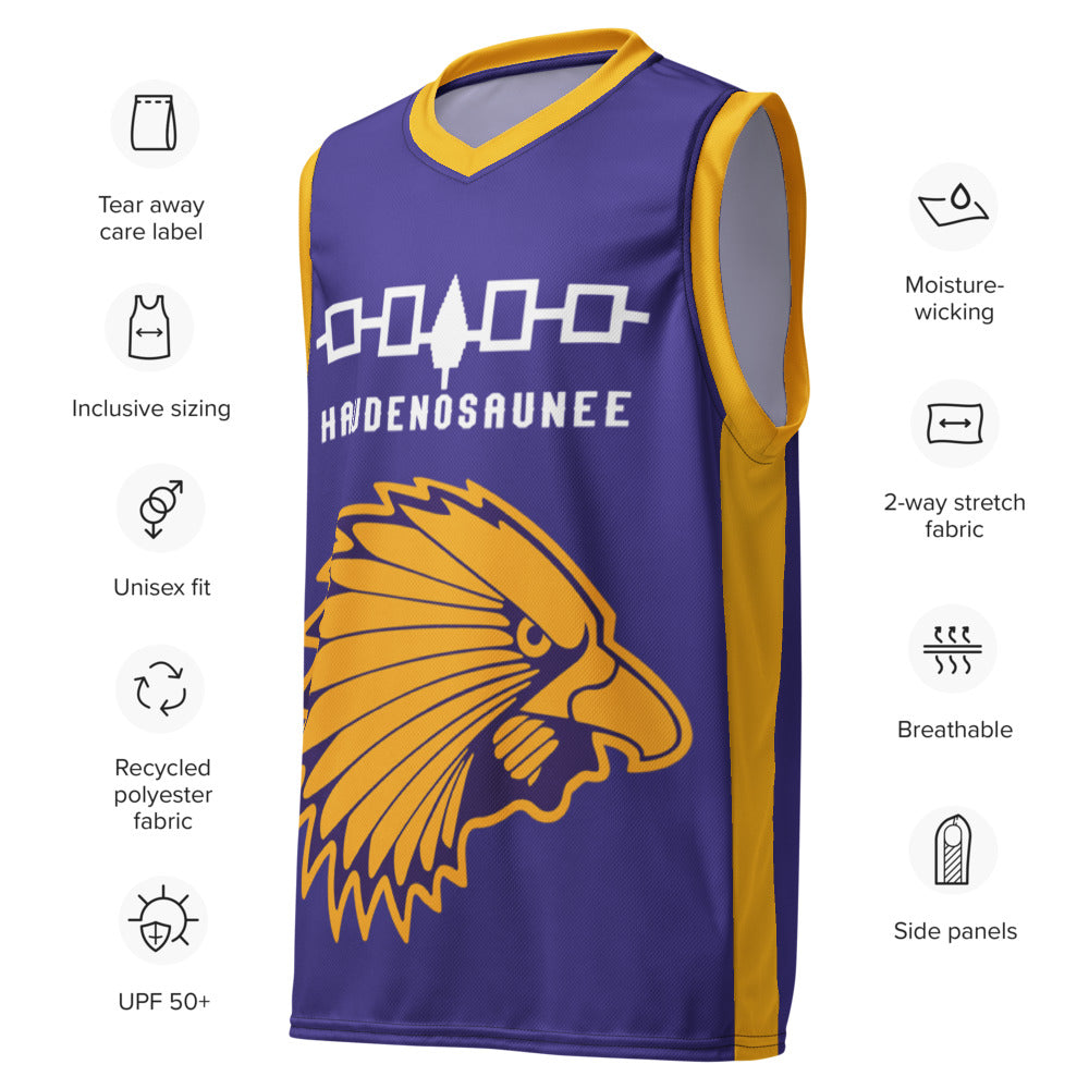 HAUDENOSAUNEE LACROSSE - Premium Retro Jersey