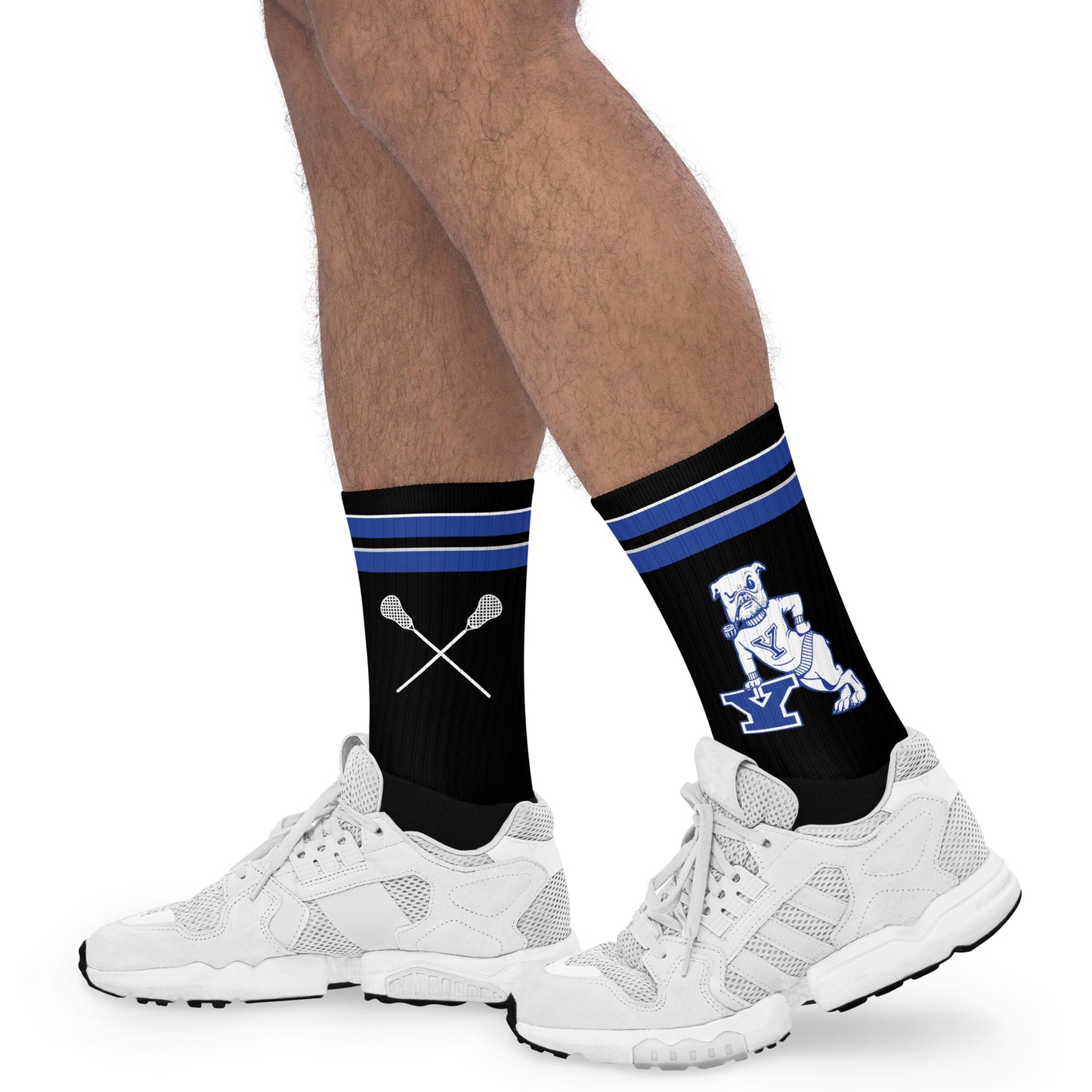 YALE LACROSSE - Retro Performance Socks
