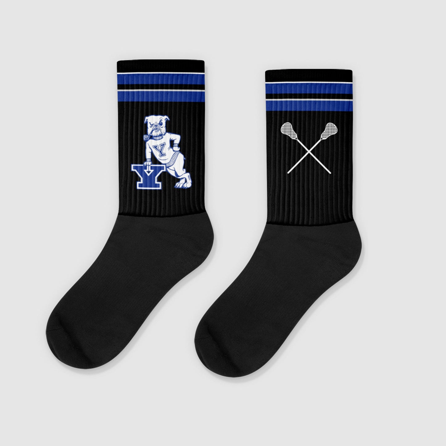 YALE LACROSSE - Retro Performance Socks
