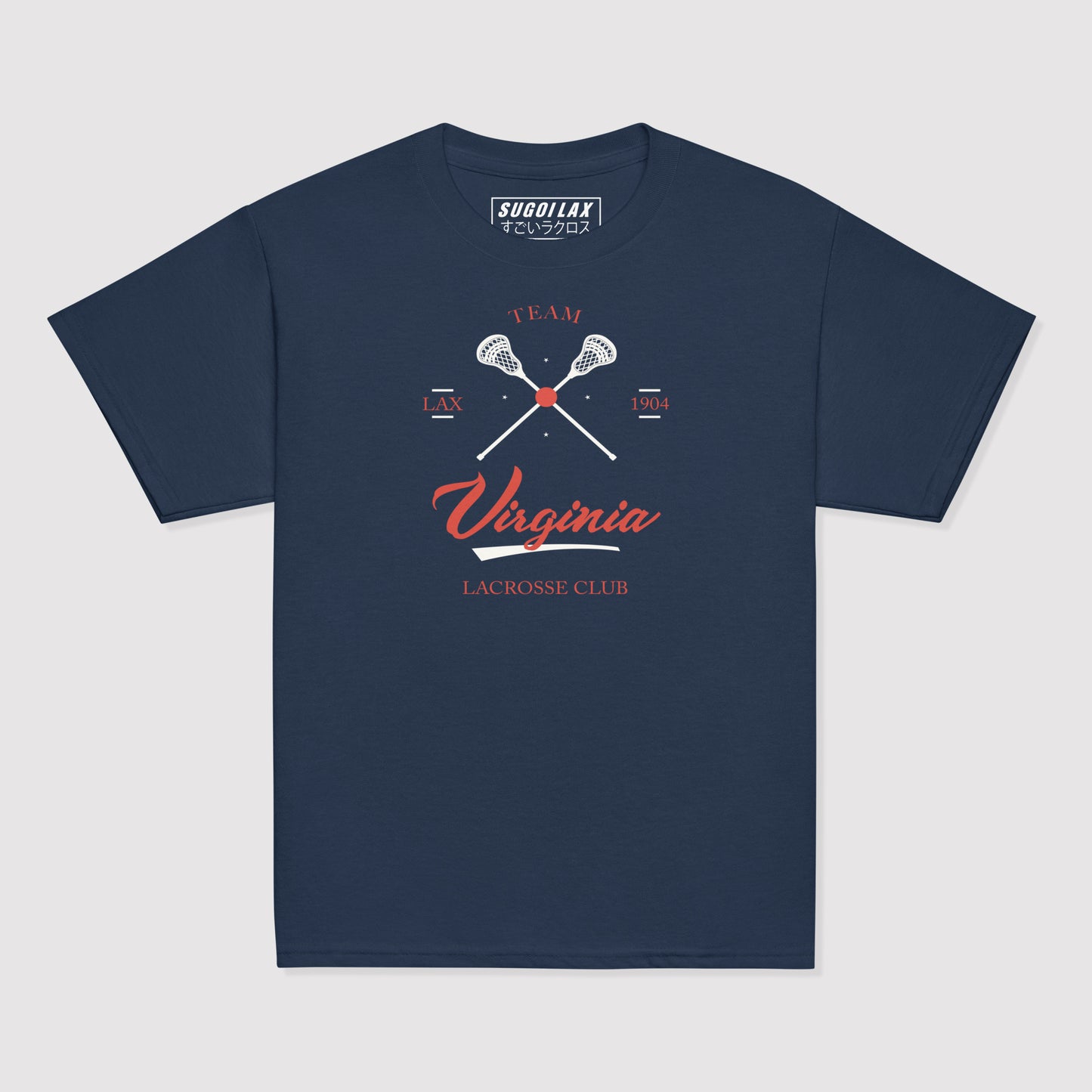 VIRGINIA LACROSSE - Premium Youth Retro Tee