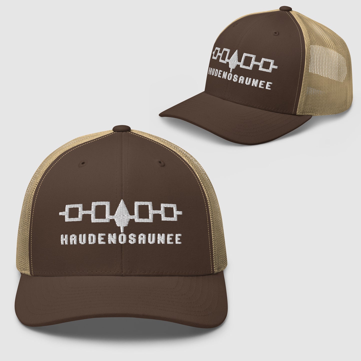 HAUDENOSAUNEE LACROSSE - Premium Retro Embroidered Cap