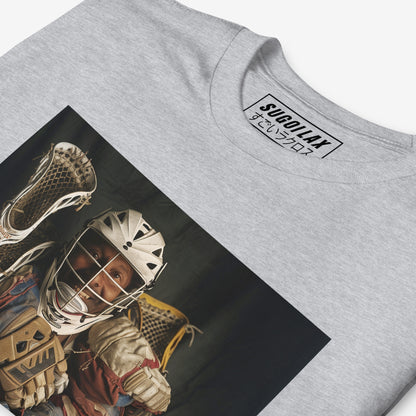 Men's & Women's Premium Lacrosse T-Shirt - Ultra Durable with Comfortable Fit for the Ultimate Lacrosse Fan - Printed using DTG High Resolution Technology - Explore Our Latest Collection 