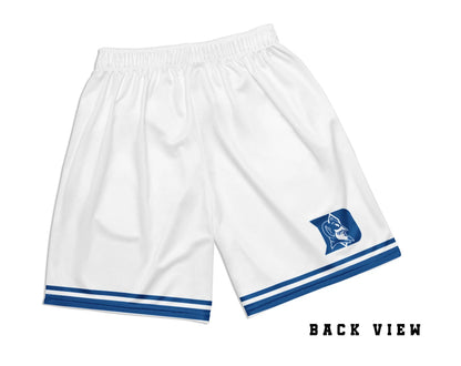 Unisex lacrosse shorts with side pockets and breathable mesh fabric."
"High-performance lacrosse shorts for men, designed for agility on the field."