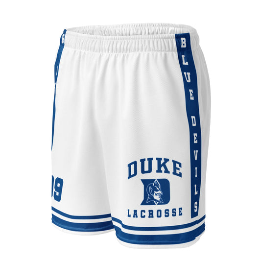 Unisex lacrosse shorts with side pockets and breathable mesh fabric."
"High-performance lacrosse shorts for men, designed for agility on the field."