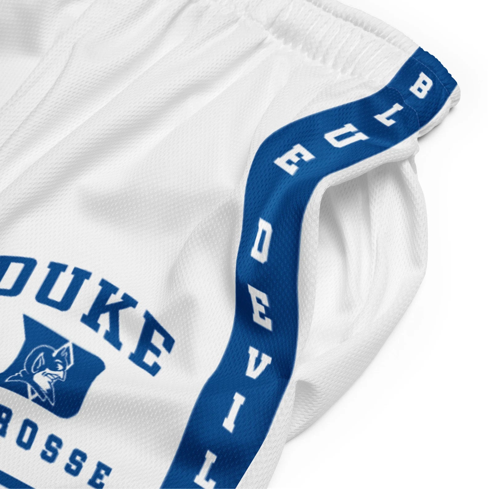 Unisex lacrosse shorts with side pockets and breathable mesh fabric."
"High-performance lacrosse shorts for men, designed for agility on the field."