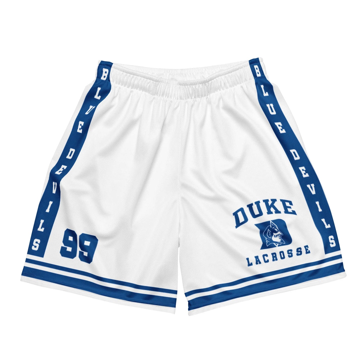 Unisex lacrosse shorts with side pockets and breathable mesh fabric."
"High-performance lacrosse shorts for men, designed for agility on the field."