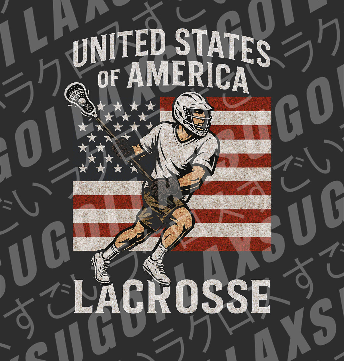 UNITED STATES LACROSSE - Premium Youth heavy blend hoodie