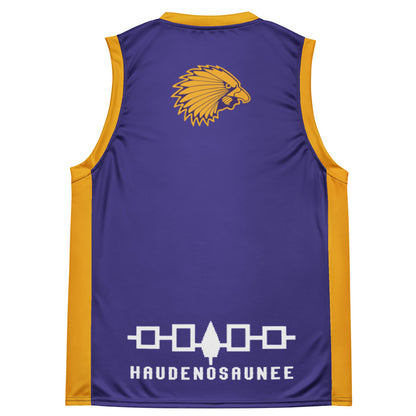 HAUDENOSAUNEE LACROSSE - Premium Youth Retro Jersey (10yrs - 15yrs)