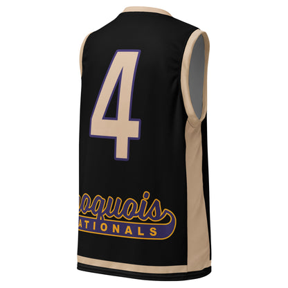 IROQUOIS LACROSSE - Premium Retro Black Jersey