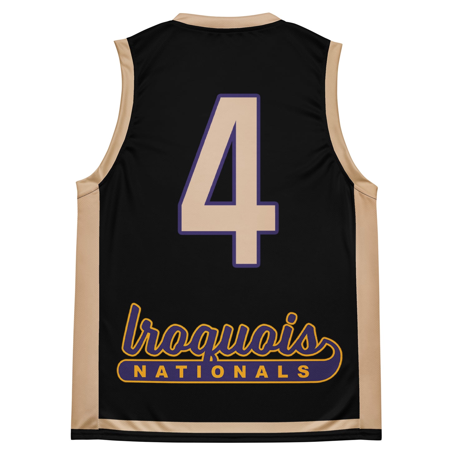IROQUOIS LACROSSE - Premium Retro Black Jersey
