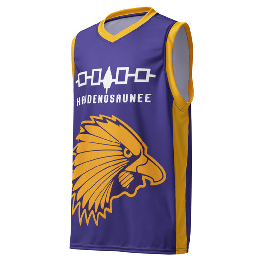 HAUDENOSAUNEE LACROSSE - Premium Youth Retro Jersey (10yrs - 15yrs)