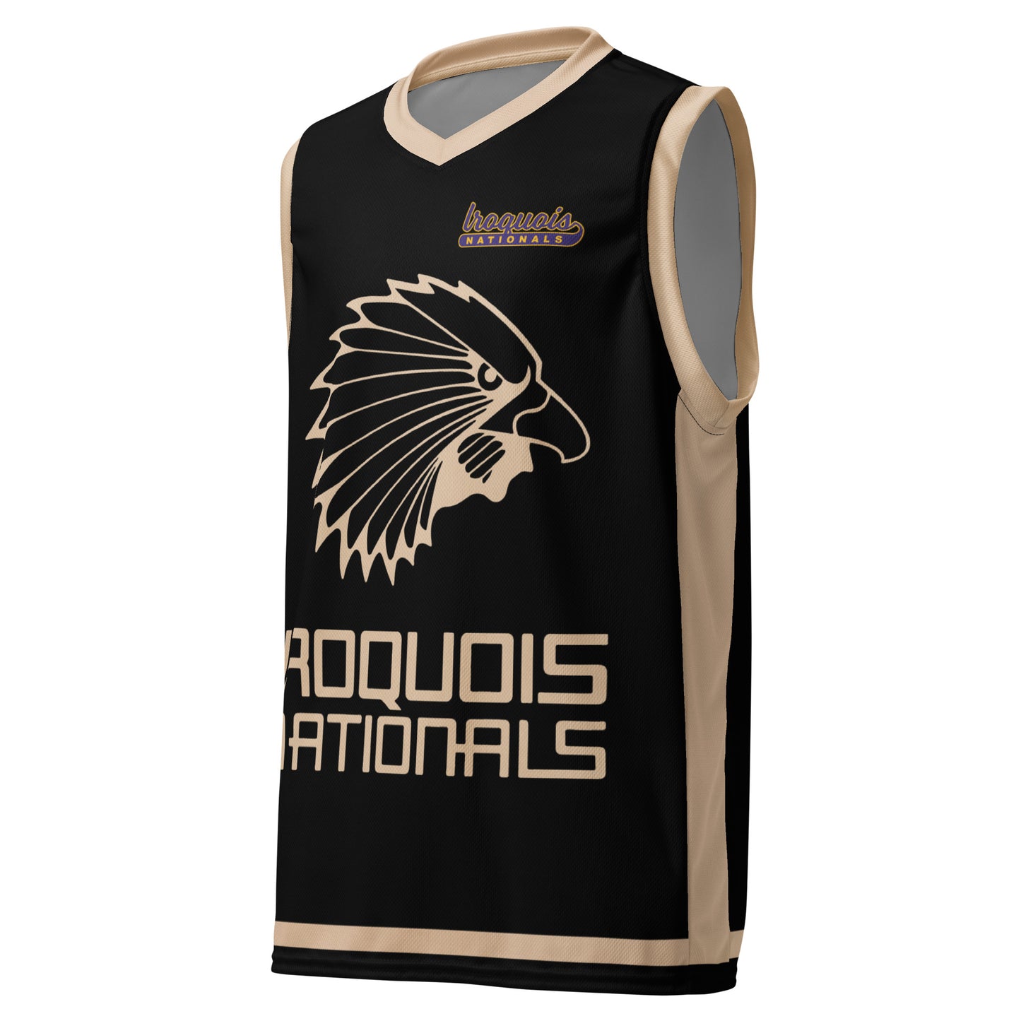 IROQUOIS LACROSSE - Premium Retro Black Jersey