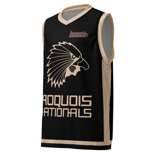 IROQUOIS LACROSSE - Premium RARE Retro Black Jersey (10yrs - 15yrs)
