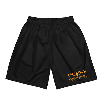 HAUDENOSAUNEE LACROSSE  - Premium Black Mesh shorts