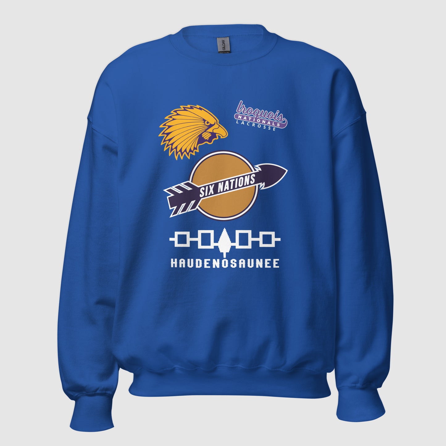 SIX NATIONS SUPER FAN - Premium Retro Unisex Sweatshirt