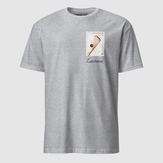 TRADITIONAL CANADIAN LACROSSE - 1968 Art Print Trad Stick Premium Tee