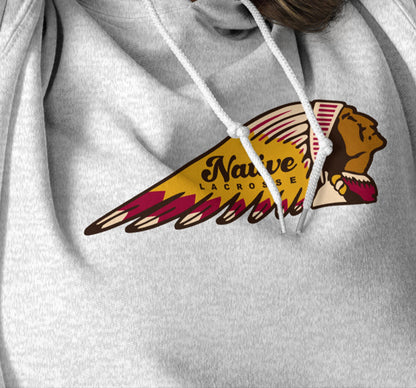 NATIVE LANDS LACROSSE - Premium Essential Hoodie