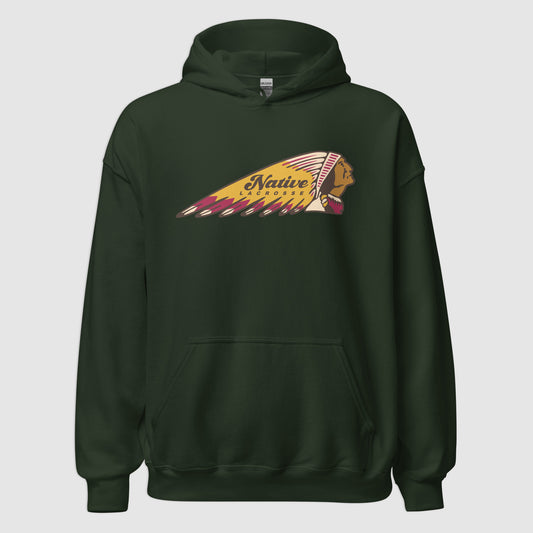 NATIVE LANDS LACROSSE - Premium Essential Hoodie