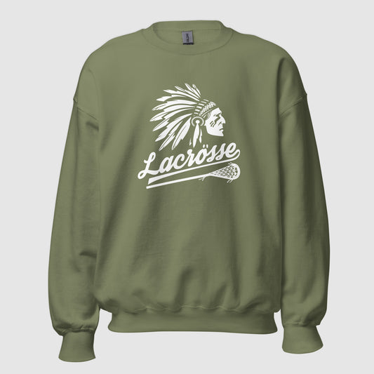 NATIVE LACROSSE - Premium Unisex Sweatshirt