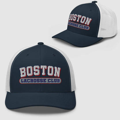 BOSTON LACROSSE - Premium Retro Embroidered Cap