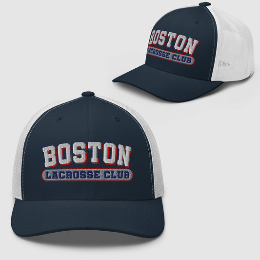 BOSTON LACROSSE - Premium Retro Embroidered Cap