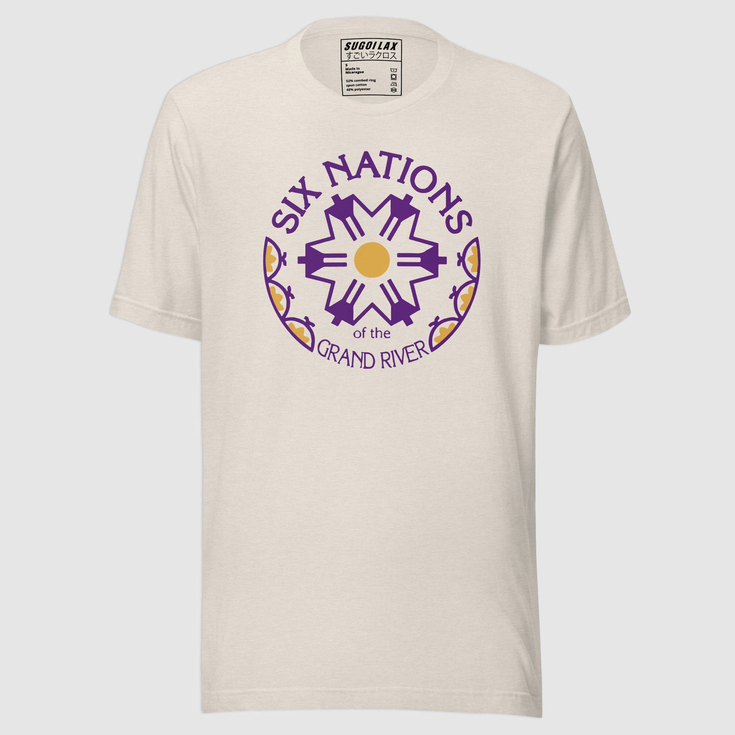 6 NATIONS OF THE GRAND RIVER LACROSSE - Premium Tee