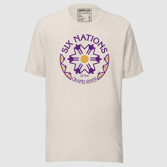 6 NATIONS OF THE GRAND RIVER LACROSSE - Premium Tee
