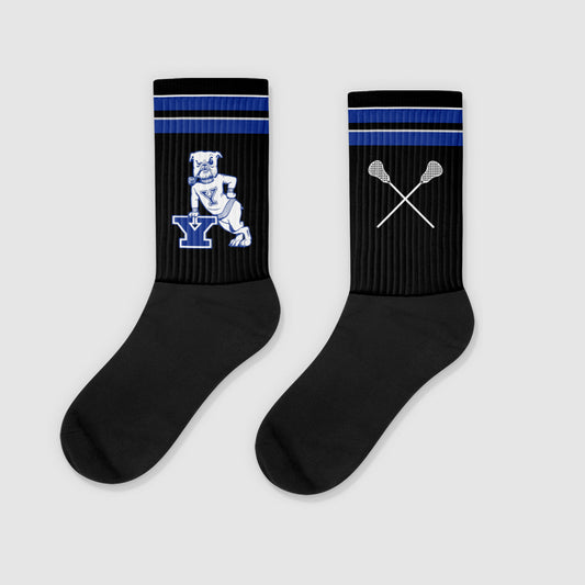 YALE LACROSSE - Retro Performance Socks
