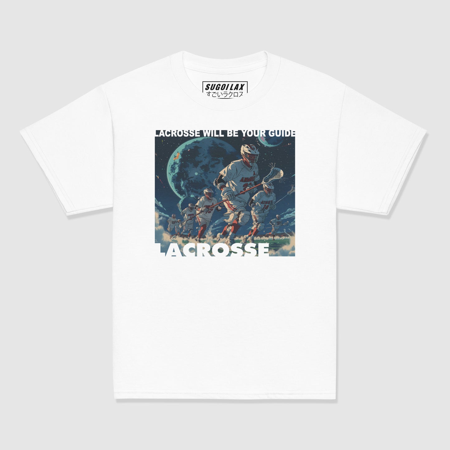 MANGA MOON LACROSSE - Premium Retro Youth Tee