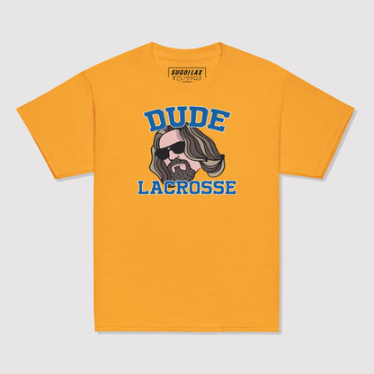 DUDE LACROSSE - Premium Youth Retro Tee