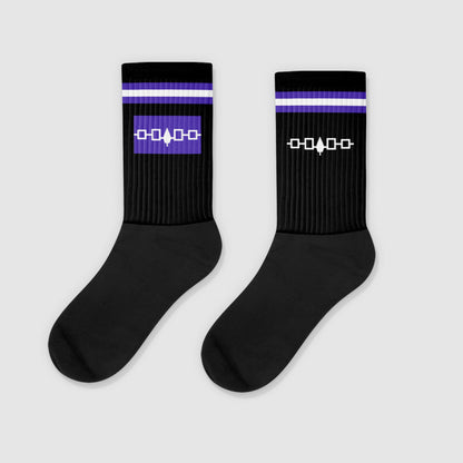 HAUDENOSAUNEE LACROSSE - Retro Performance Socks