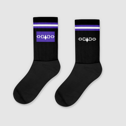 HAUDENOSAUNEE LACROSSE - Retro Performance Socks