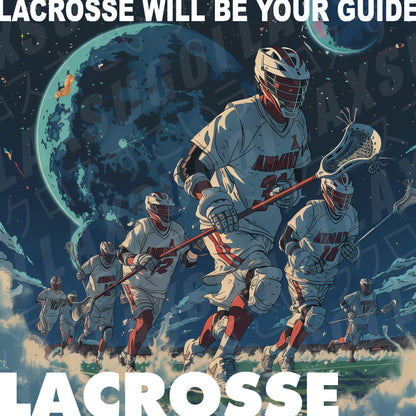 MANGA MOON LACROSSE - Premium Retro Youth Tee