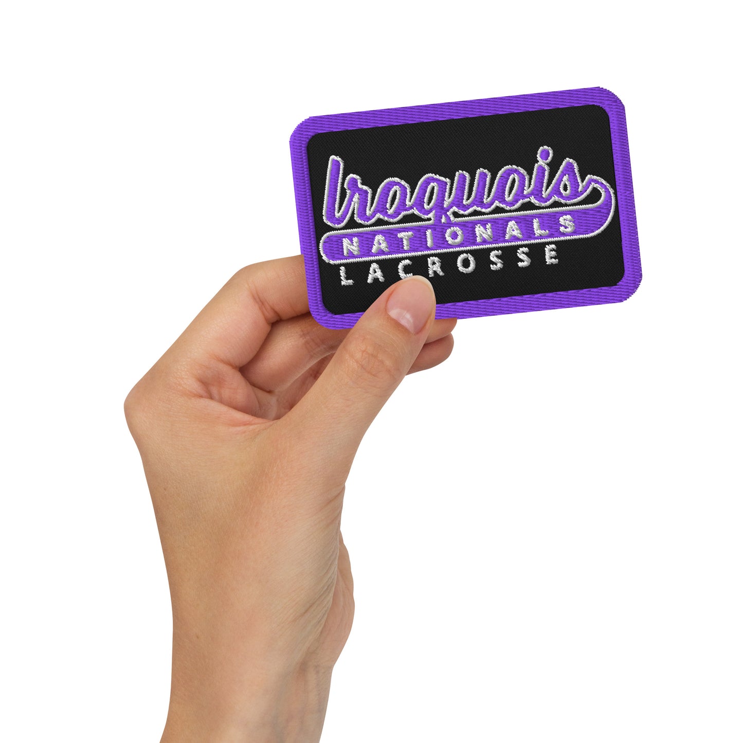 IROQUOIS LACROSSE RETRO - Limited-Edition Vintage Patch