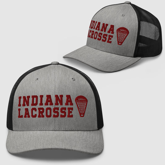INDIANA LACROSSE - Premium Retro Embroidered Cap