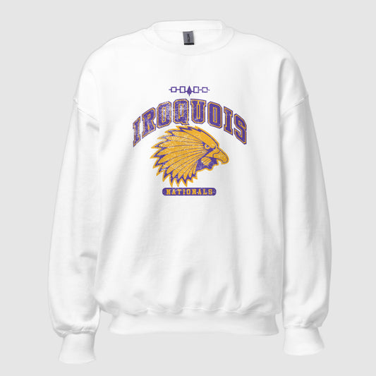 IROQUOIS LACROSSE - Premium Vintage Unisex Sweatshirt