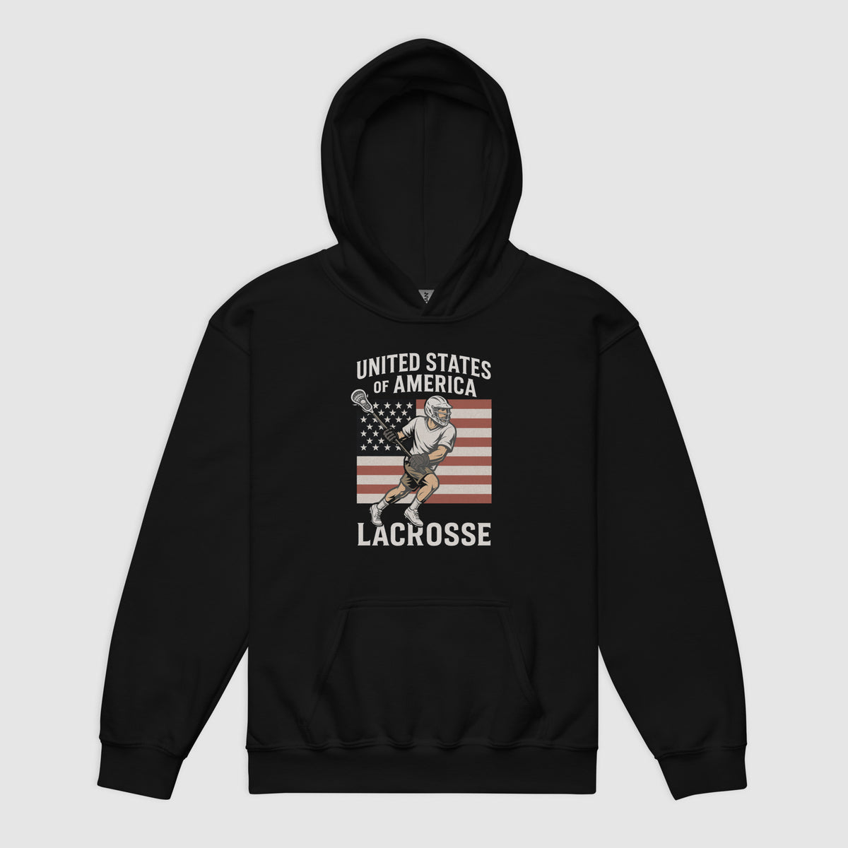 UNITED STATES LACROSSE - Premium Youth heavy blend hoodie