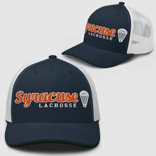 SYRACUSE LACROSSE - Premium Retro Embroidered Cap