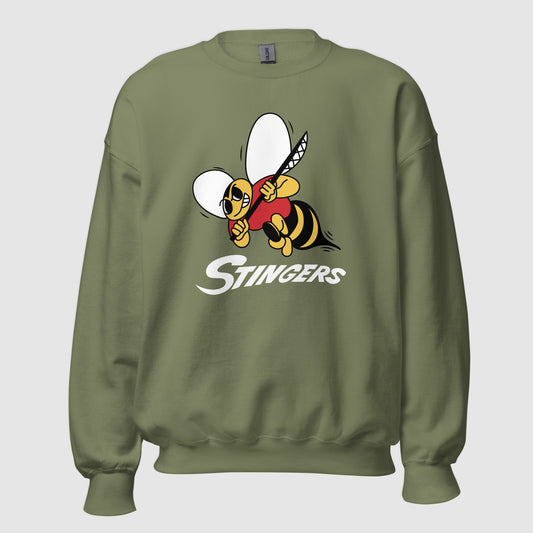 SYRACUSE STINGERS 1974 LACROSSE TEAM -  Premium Vintage Unisex Sweatshirt