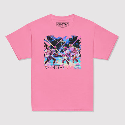 NEON 3 LACROSSE - Premium Retro Youth Tee