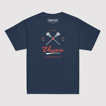 VIRGINIA LACROSSE - Premium Youth Retro Tee