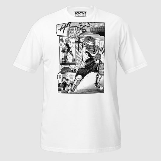MANGA ILLUSTRATION LACROSSE - Premium Tee