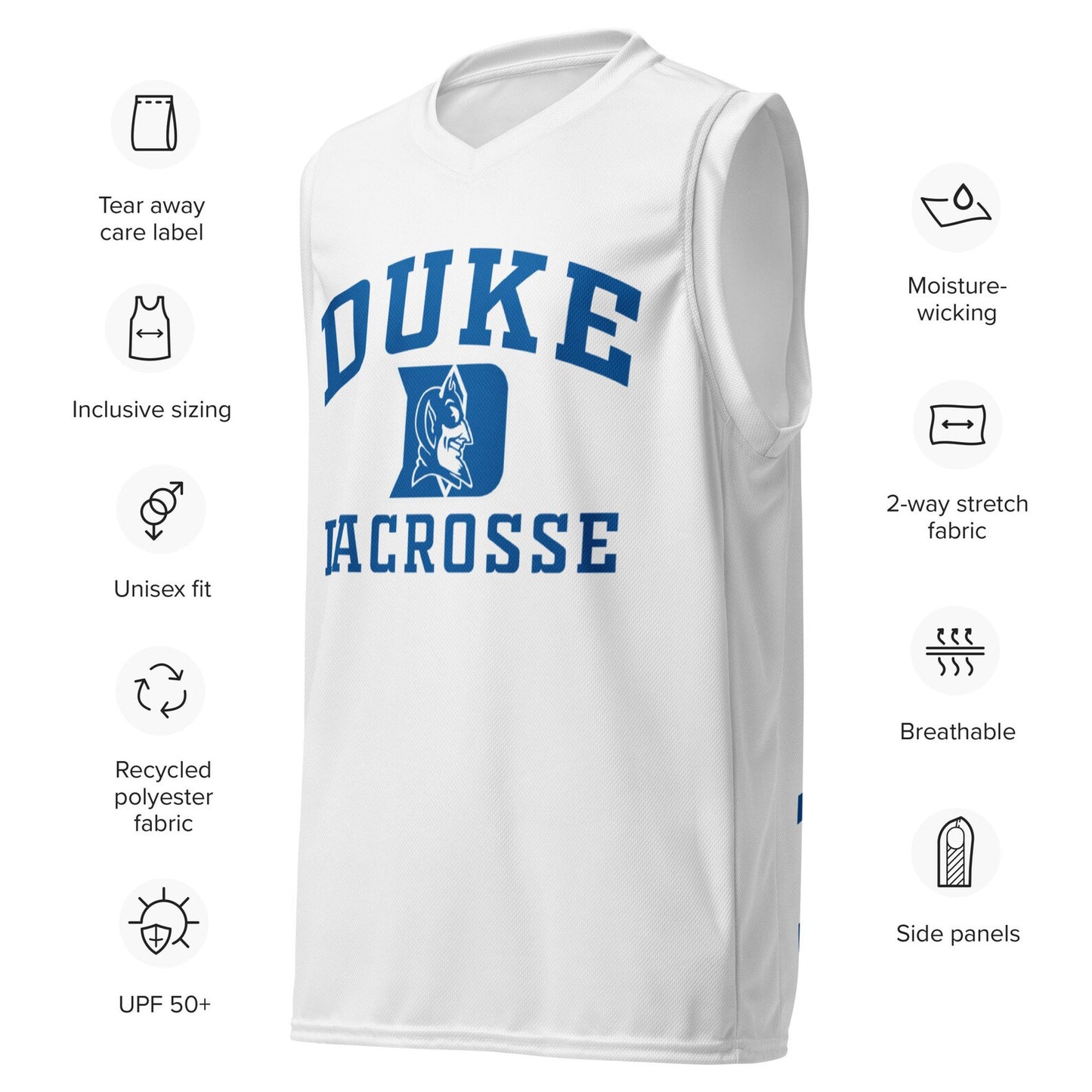 DUKE LACROSSE - Premium RARE Retro Jersey