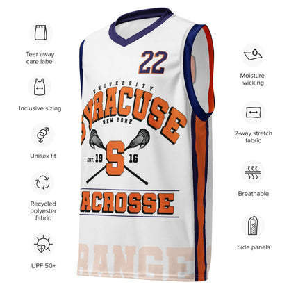 SYRACUSE LACROSSE - Premium Retro Jersey