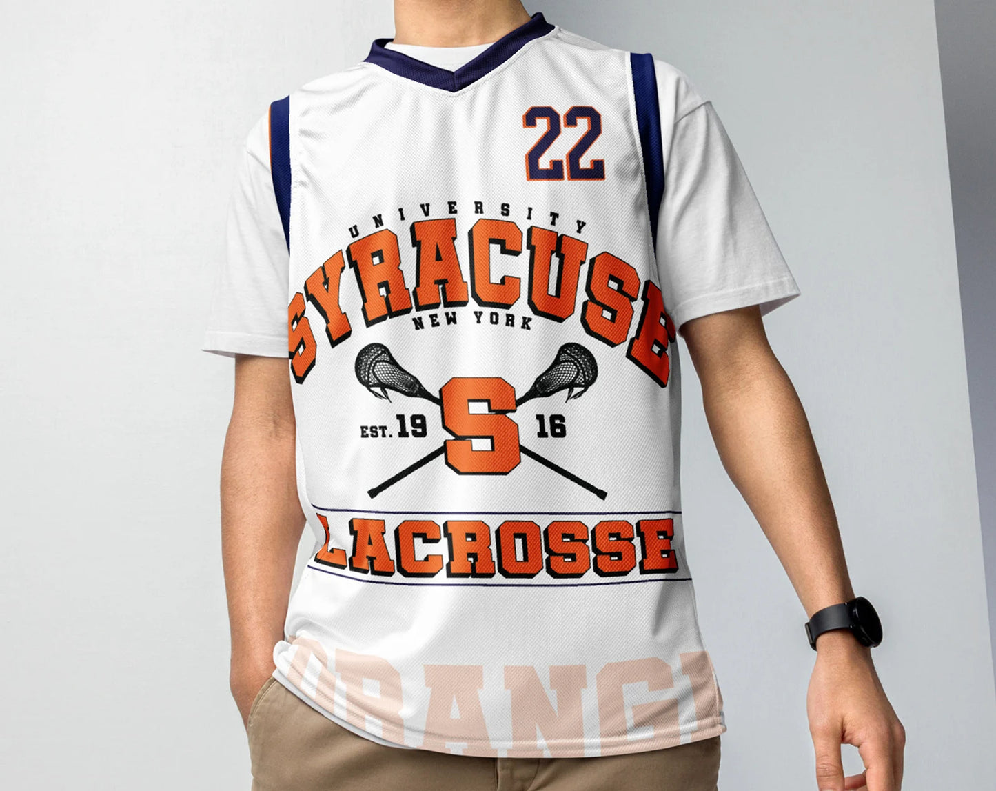 SYRACUSE LACROSSE - Premium Retro Jersey