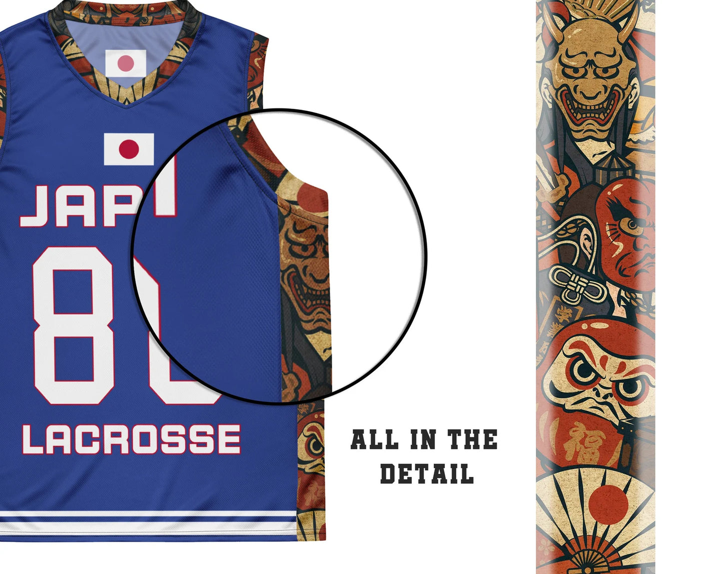 JAPAN LACROSSE - Premium Retro Jersey