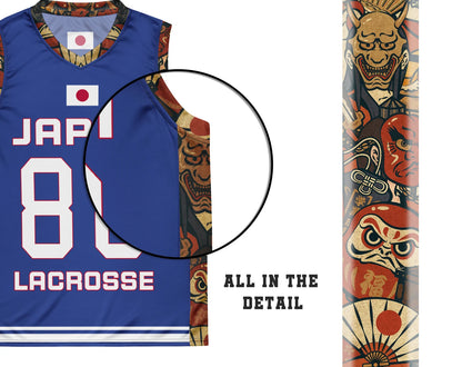 JAPAN LACROSSE - Premium Retro Jersey