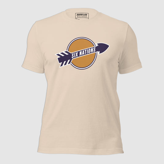 SIX NATIONS LACROSSE - Premium Vintage Tee