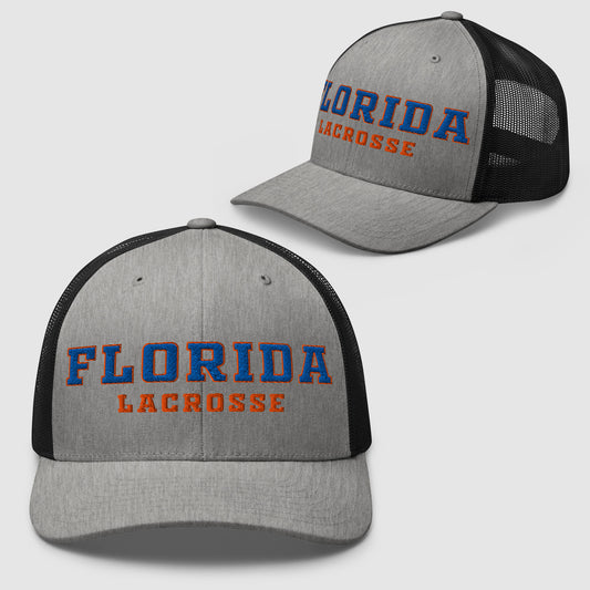 FLORIDA LACROSSE - Premium Retro Embroidered Cap